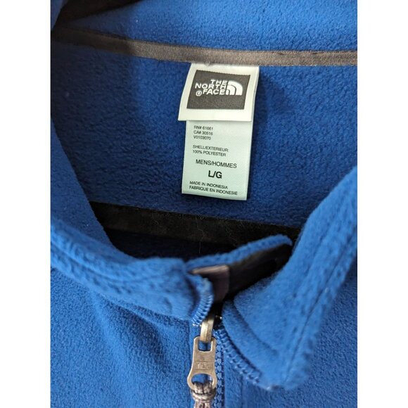 The North‎ Face Mens Blue/Black Shell Full Zip Jacket - Picture 3 of 7